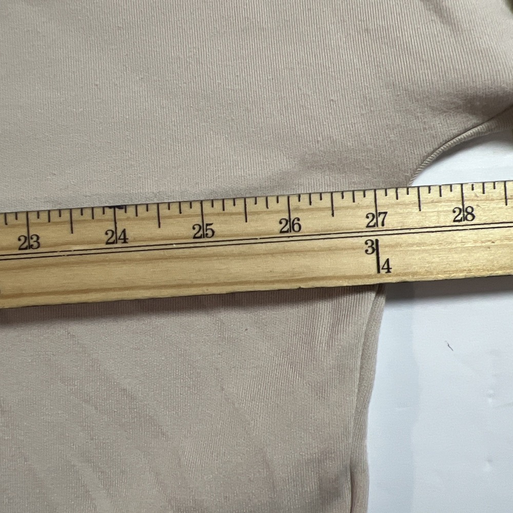 Varley Hawley Dull-Zip Double Soft Hoodie Sweatshirt Pullover Size Large Beige - Picture 6 of 8